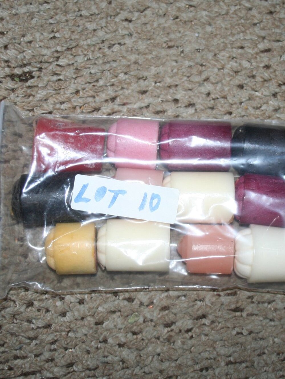 (12) Multi Color Highly Scent Disc.Paraffin Voltive Candle-Lite Early 2000 LT-10